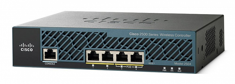 Контроллер точек доступа Cisco 2500 Series AIR-CT2504-HA-K9