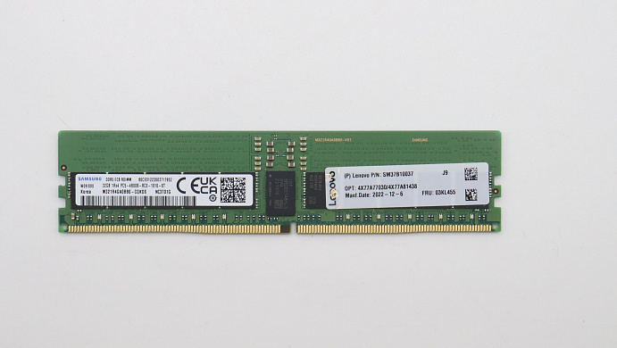 Оперативная память Samsung 32GB TruDDR5 4800MHz (1Rx4) 10x4 RDIMM (03KL455)