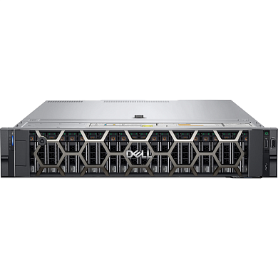Сервер Dell PowerEdge R750XS / 24x 2.5" + 2x 2.5" / PERC H755 / iDRAC Ent / TPM / Rails / Bezel / 2x Xeon Gold 6336Y / 16x 32Gb RDIMM 3200MHz / 2x 960Gb SSD SATA MU 2.5" / 10x 2.4Tb HDD SAS 10K 2.5" / Broadcom 5720 Dual Port 1G b On-Board LOM / Intel X710