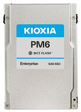 SSD-накопитель Kioxia 7.68Tb SAS PM6-R KPM61RUG7T68