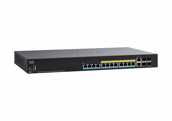 Коммутатор Cisco 350X Series SG350X-12PMV