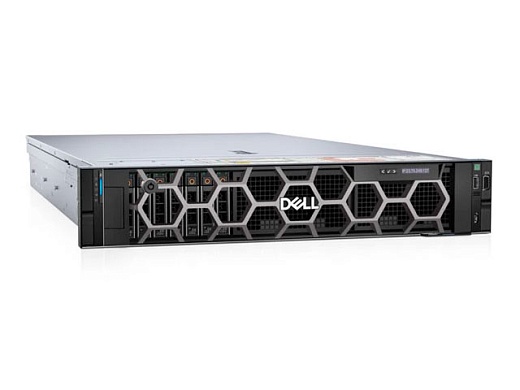 Сервер Dell PE R860 16x 2.5 SATA/SAS / TPM / 4x Platinum 8450H / 32x 128GB RDIMM, 4800MT / PERC H755 / 3x 960GB SSD SATA RI / 2x PS 2400W / Half Length, 2x16 LP (Gen5), 6x16 FH (Gen5) / 5720 Quad Port 1GbE BASE-T Adapter, OCP NIC 3.0 / Broadcom 57414 Dual