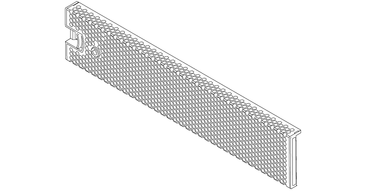 Панель Lenovo MECH_ASM,S2200 2U12 bezel (00XH031)