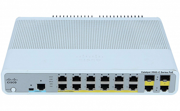 Коммутатор Cisco Catalyst WS-C3560C-12PC-S