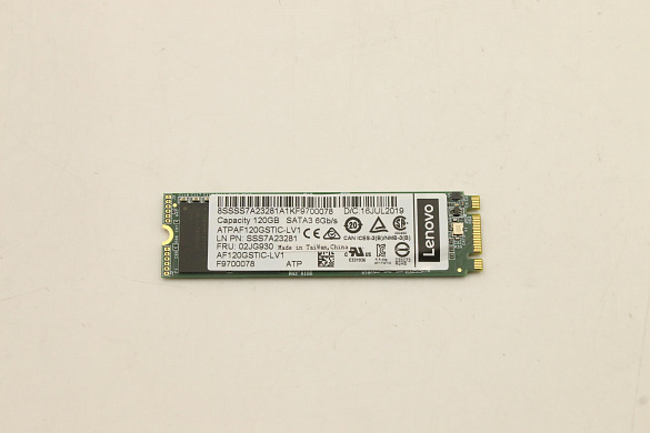 SSD-накопитель Lenovo ATP A600i 120GB SATA Non-SED M.2 SSD (02JG930)