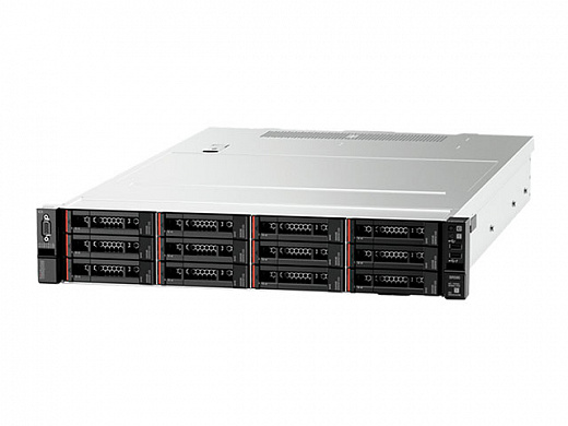 Сервер Lenovo SR590 Intel 4210/16G/No disk/Support 8x3.5" Disk/RAID530i/0GB cache/2x1G/550W