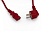 Hyperline PWC-IEC13-SHM-5.0-RD Кабель питания компьютера (Schuko+C13) (3x1.0), 10A, угловая вилка, 5м, цвет красный (ПВС-АП-3*1,0-250-S22C13-10-5,0 ГОСТ 28244-96)