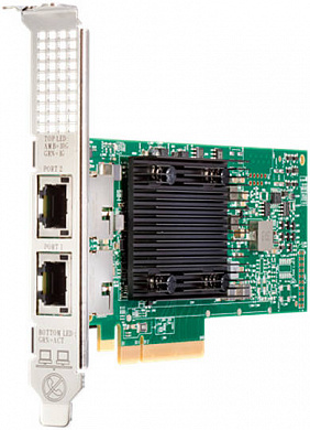 Сетевой адаптер HPE Ethernet 10Gb 2-port BASE-T X550-AT2 Adapter (817738-B21)