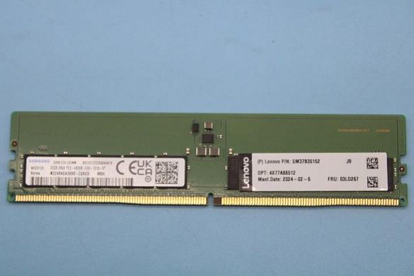 Оперативная память Samsung 32GB 2RX8 PC5-4800E 16Gbit ECC UDIMM (03LD267)